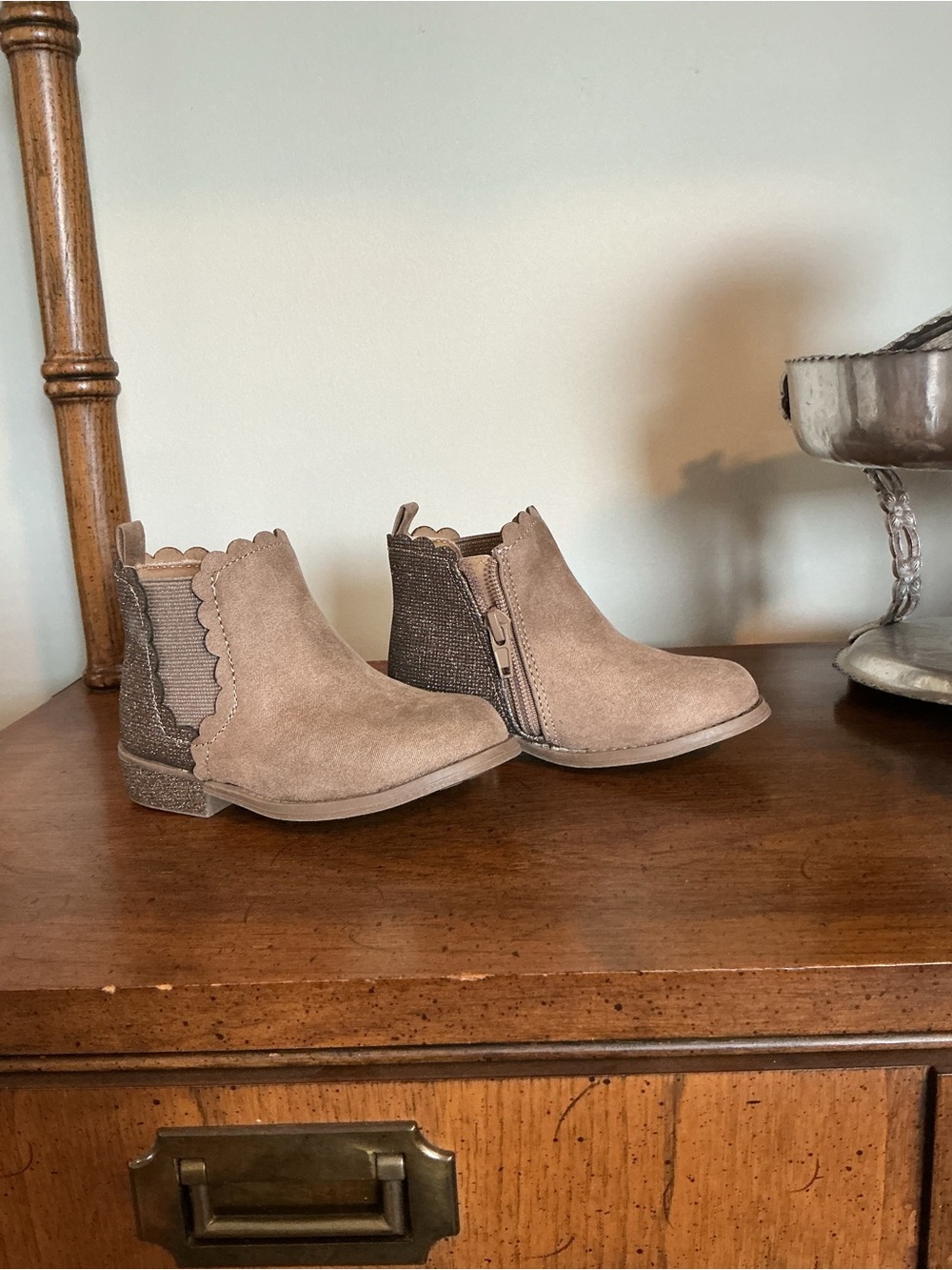 Fall Creek Toddler Girls Zip Up Ankle Boots